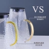 Wholesale of thickened glass hammer-textured cold water kettles, high borosilicate heat-resistant explosion-proof cooling water kettles, cups for drying boiled water and juice jugs Application Scenario